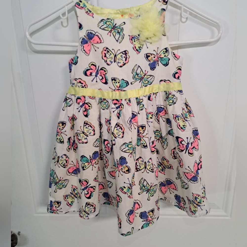 Cherokee Kids Dress with Butterfly Print